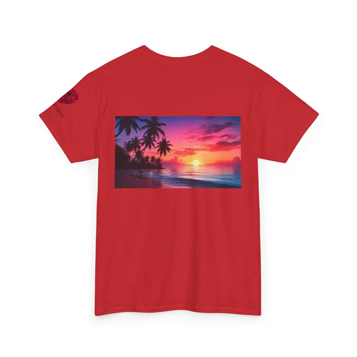 Mary Jordan Heavy Cotton T-shirt, Personalized T-Shirt, Gift for Her, Unique Apparel, Selfie Tees, Casual Wear
