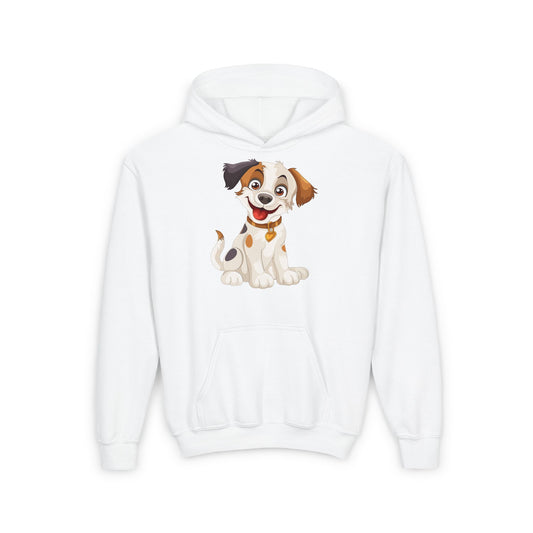 Sweat-shirt à capuche en mélange épais pour jeunes 