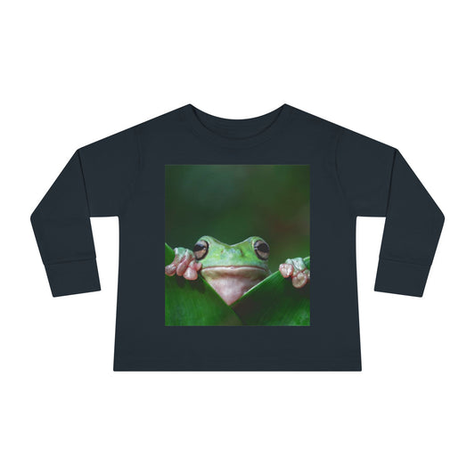 Camiseta de manga larga para niños pequeños 