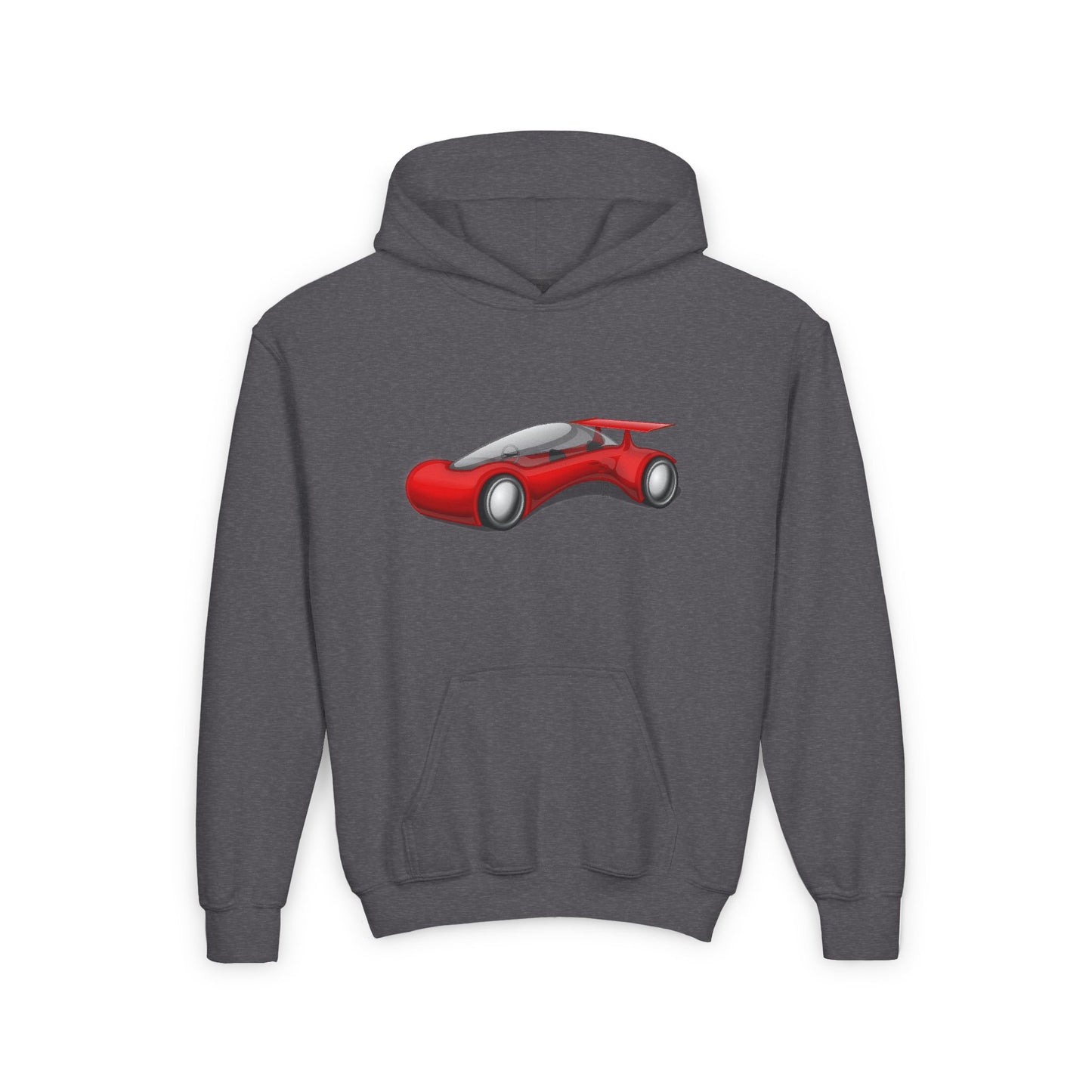 Sweat-shirt à capuche en mélange épais pour jeunes 
