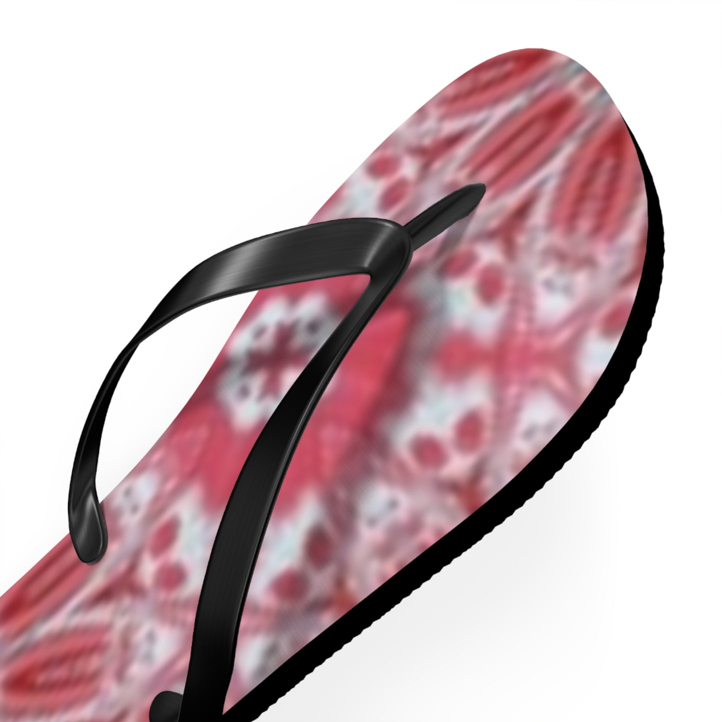 Tongs Fleurs Roses
