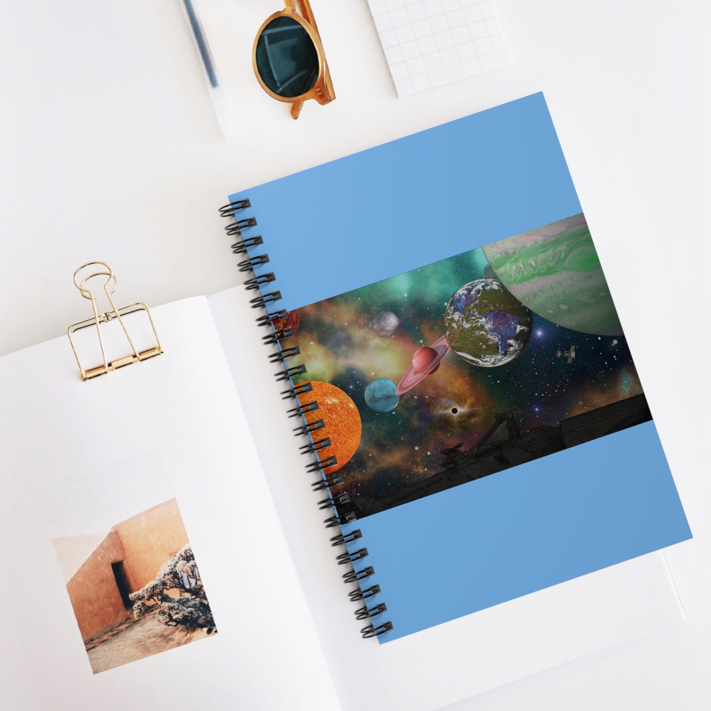 Spiral Notebook Planets