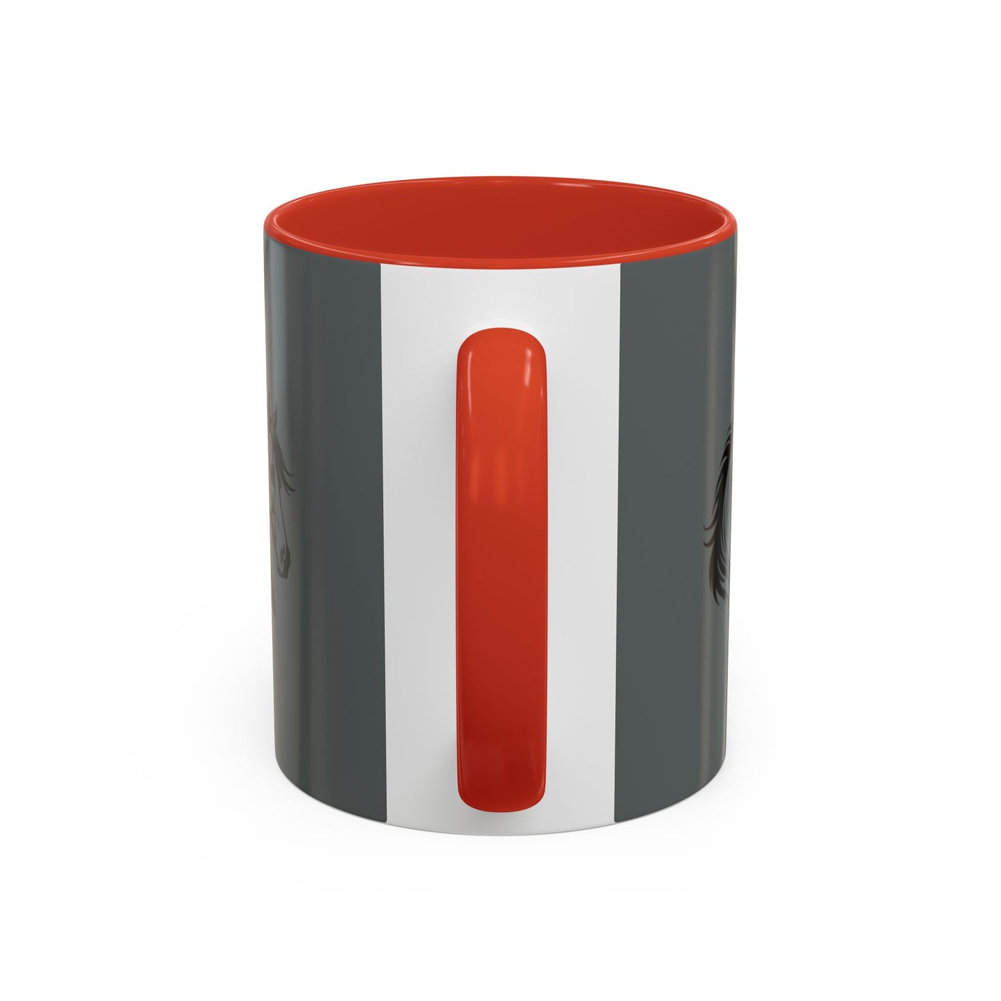 Majestic Horse Accent Coffee Mug - Perfect for Equestrians and Animal Lovers