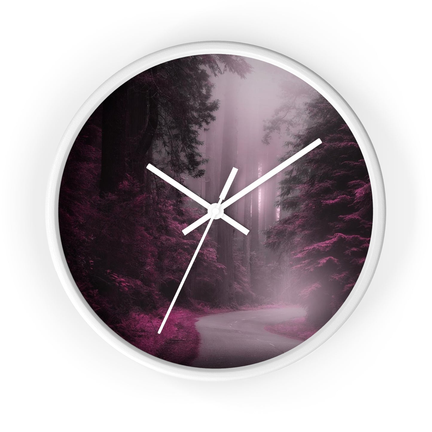 Horloge murale Purple Wilderness So Beautiful