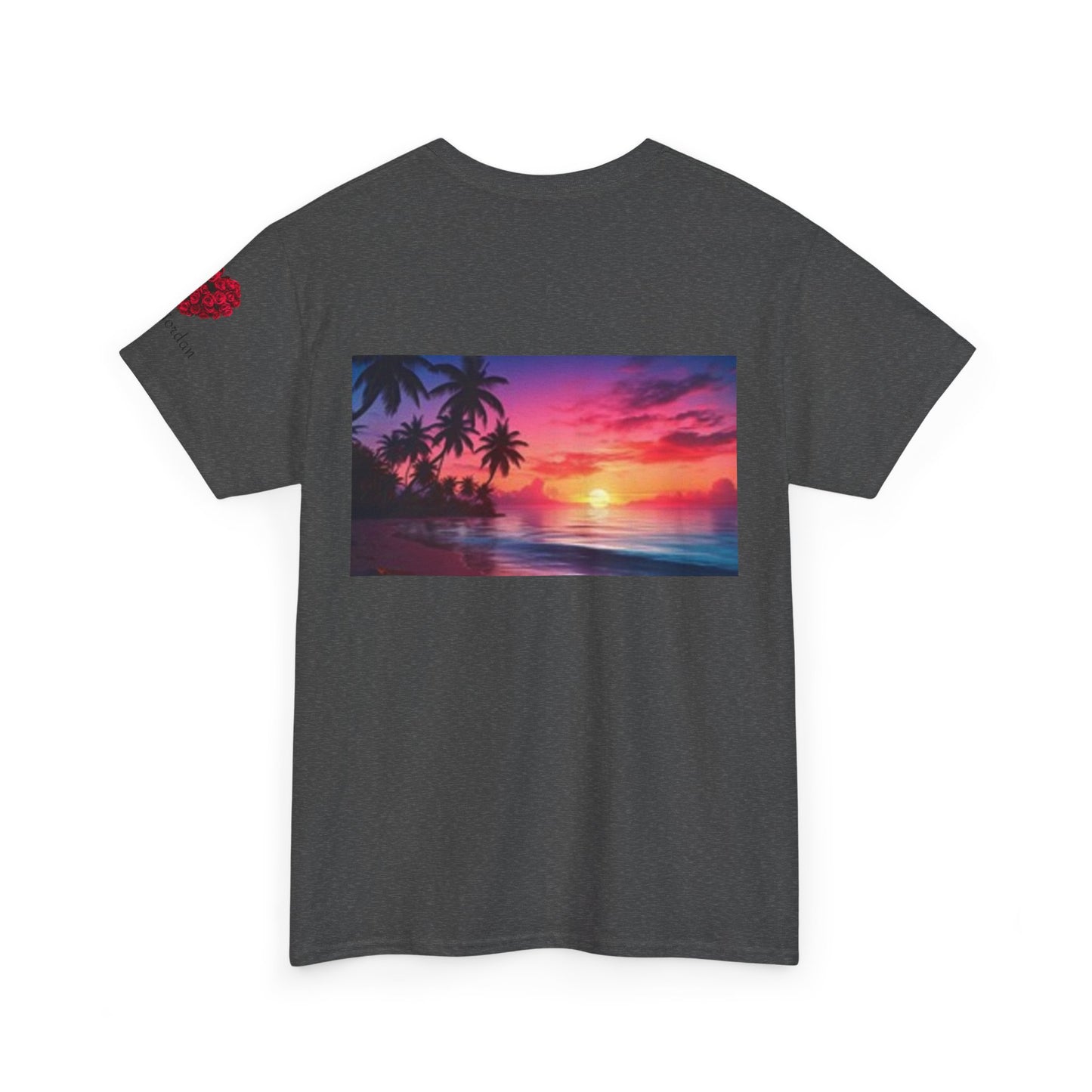 Mary Jordan Heavy Cotton T-shirt, Personalized T-Shirt, Gift for Her, Unique Apparel, Selfie Tees, Casual Wear