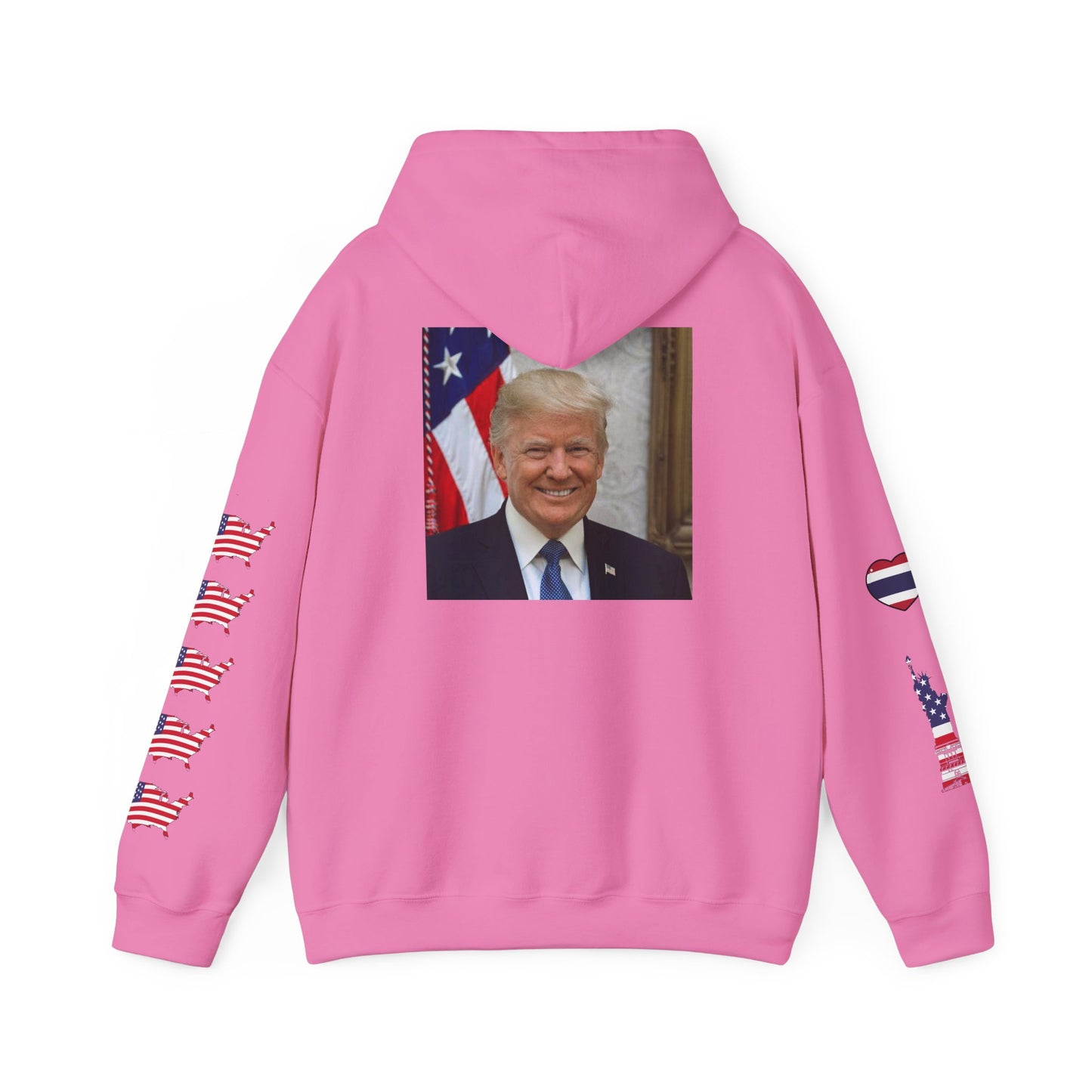 Hooded Sweatshirt President Donald John Trump