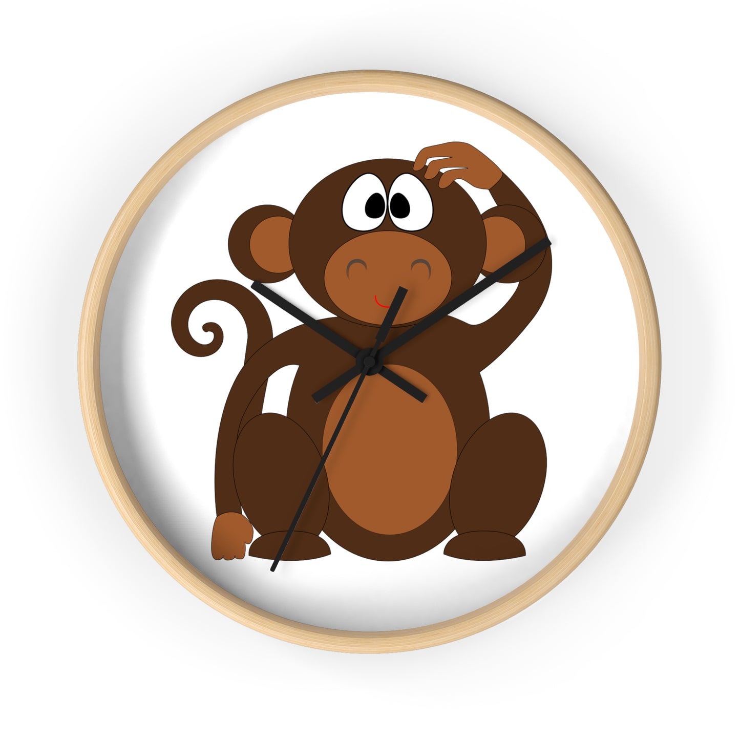 Horloge murale singe idéale pour une chambre d'enfant