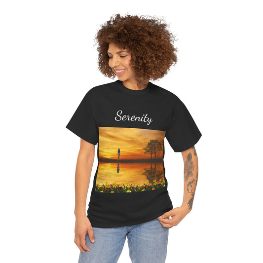 T-shirt Sunset Serenity...Let's watch 1,000 Sunsets around the World!