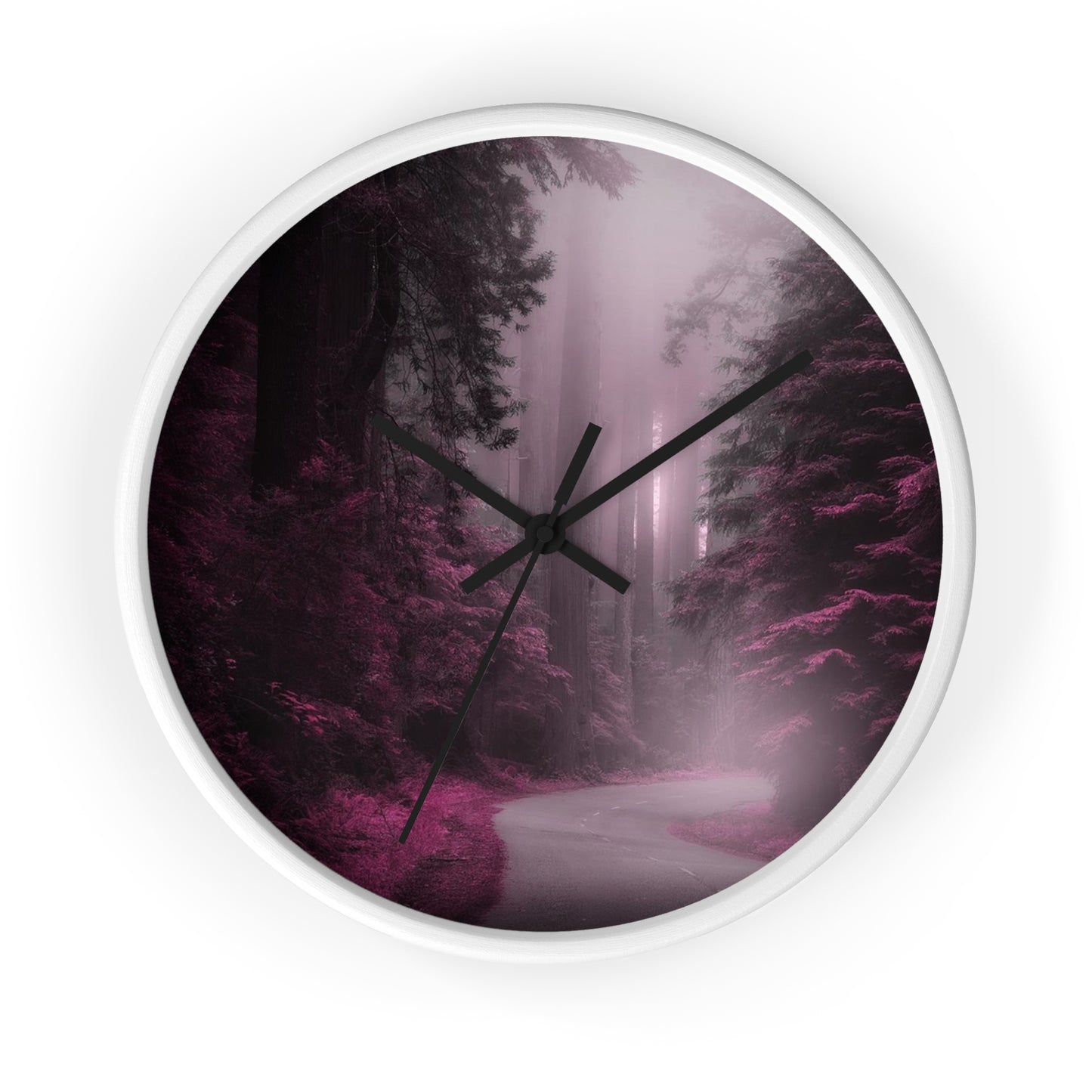 Horloge murale Purple Wilderness So Beautiful