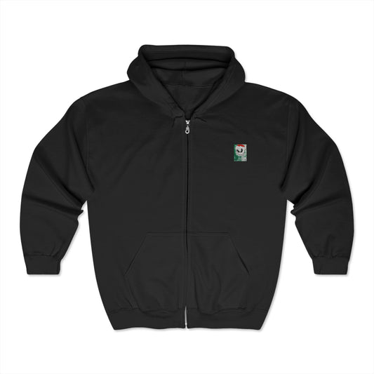Full Zip Hooded Sweatshirt Christmas Jack Skeleton Plus Sizes