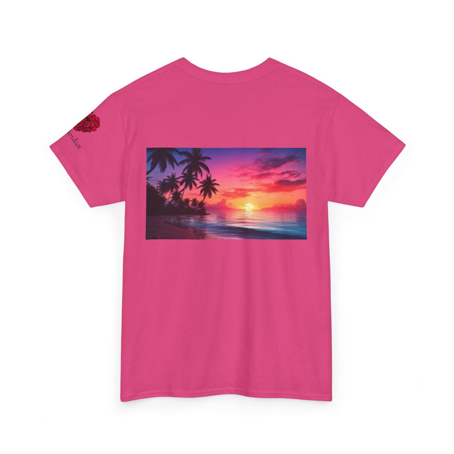 Mary Jordan Heavy Cotton T-shirt, Personalized T-Shirt, Gift for Her, Unique Apparel, Selfie Tees, Casual Wear