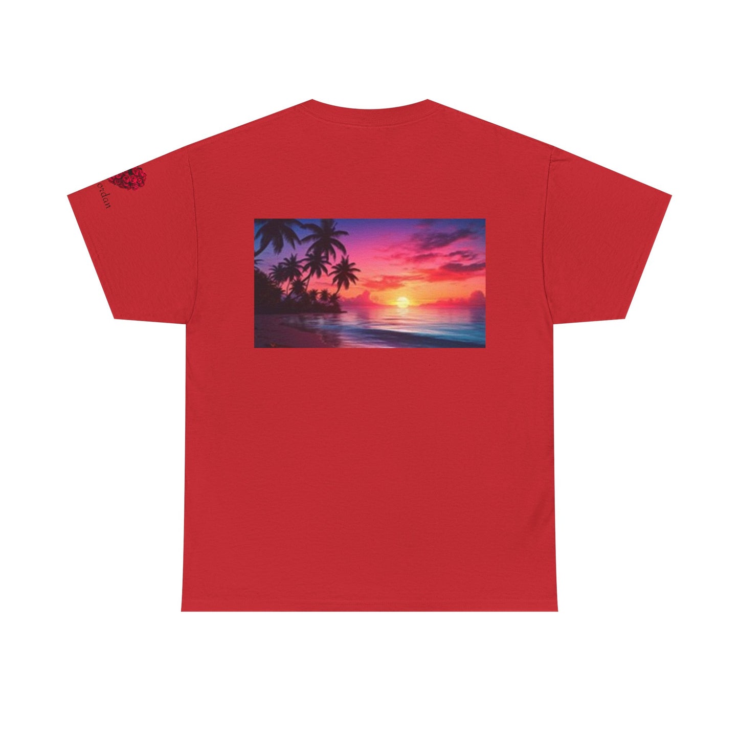 Mary Jordan Heavy Cotton T-shirt, Personalized T-Shirt, Gift for Her, Unique Apparel, Selfie Tees, Casual Wear