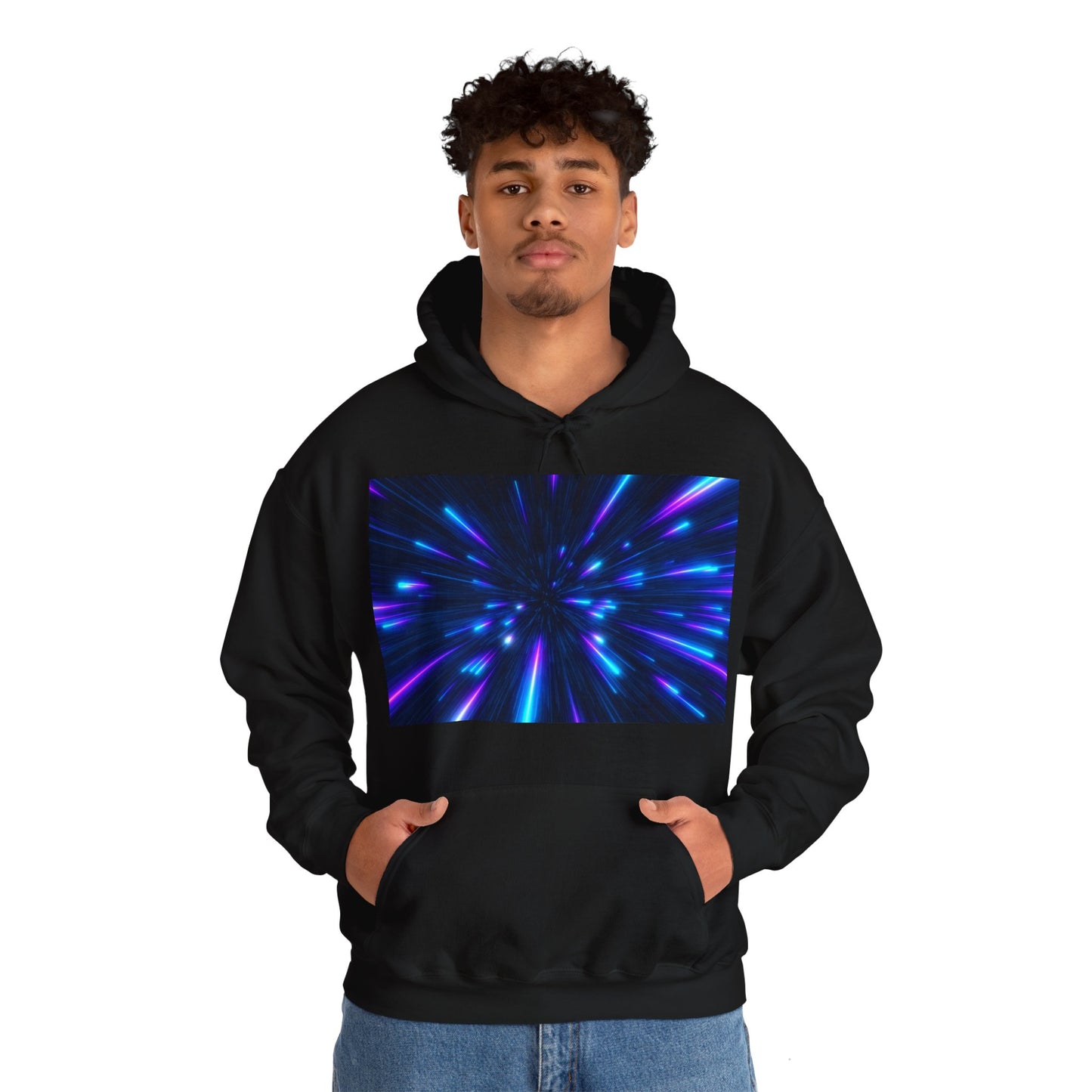 Hooded Sweatshirt Blue
