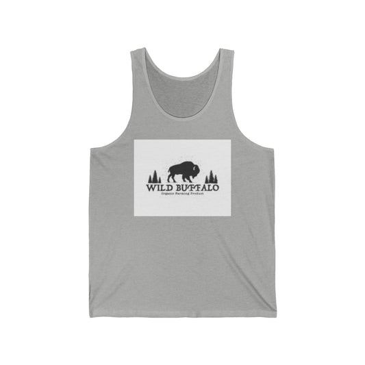 Wild Buffalo Unisex Jersey Tank - American Spirit Design