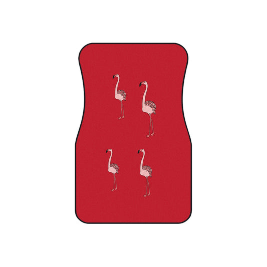 Stylish Flamingo Car Mats Set of 4 | Fun and Vibrant Auto Decor