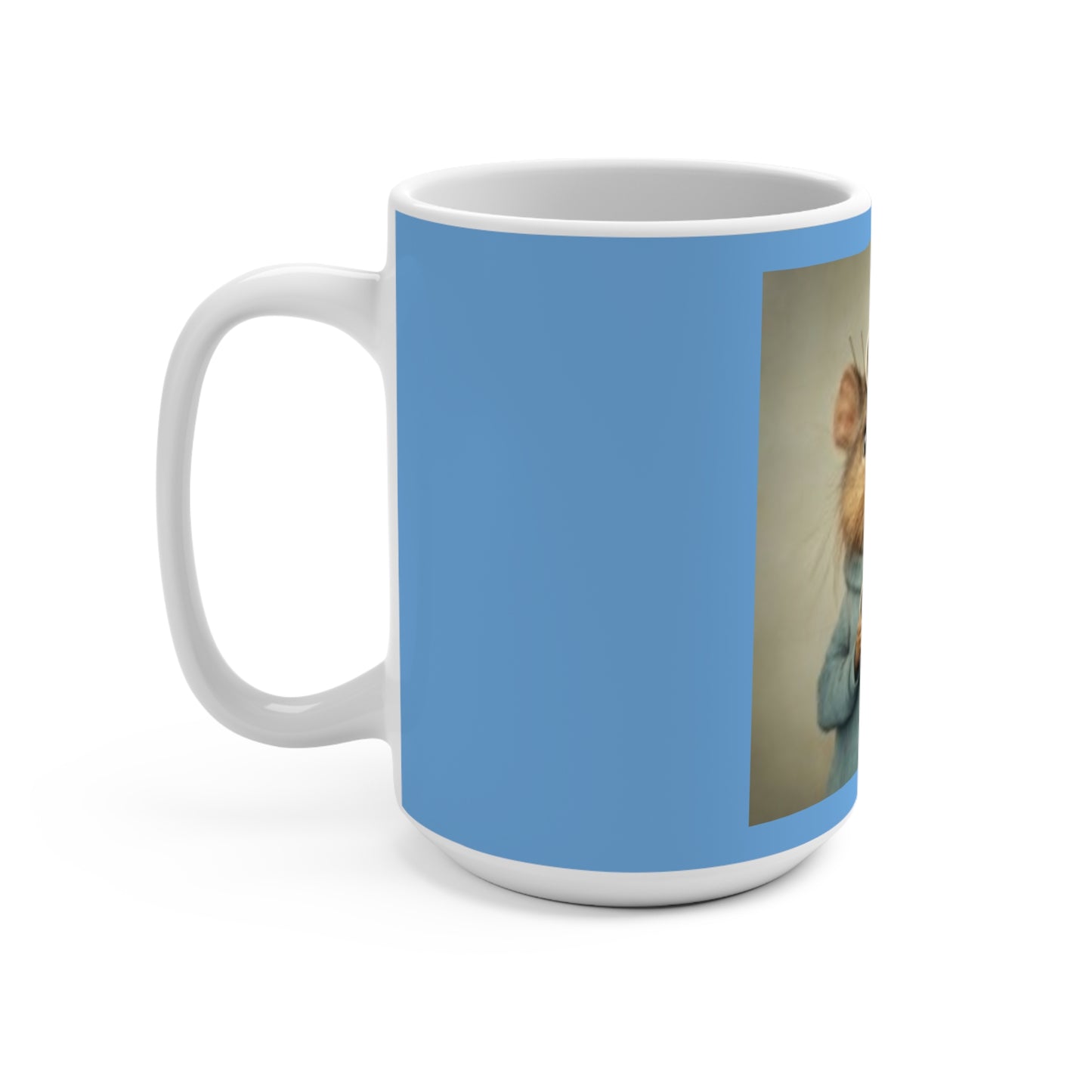 Mug 15oz Mouse with a Coffee Mug