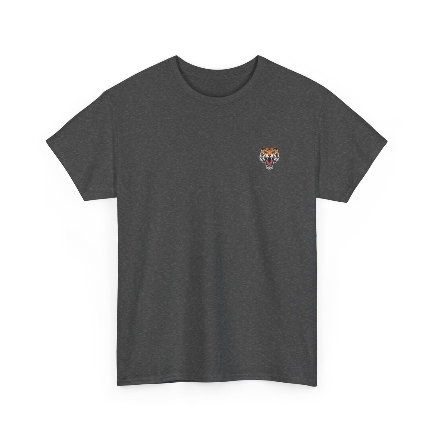 T-shirt Le Japon aime ce mélange lourd à col ras du cou Tigre