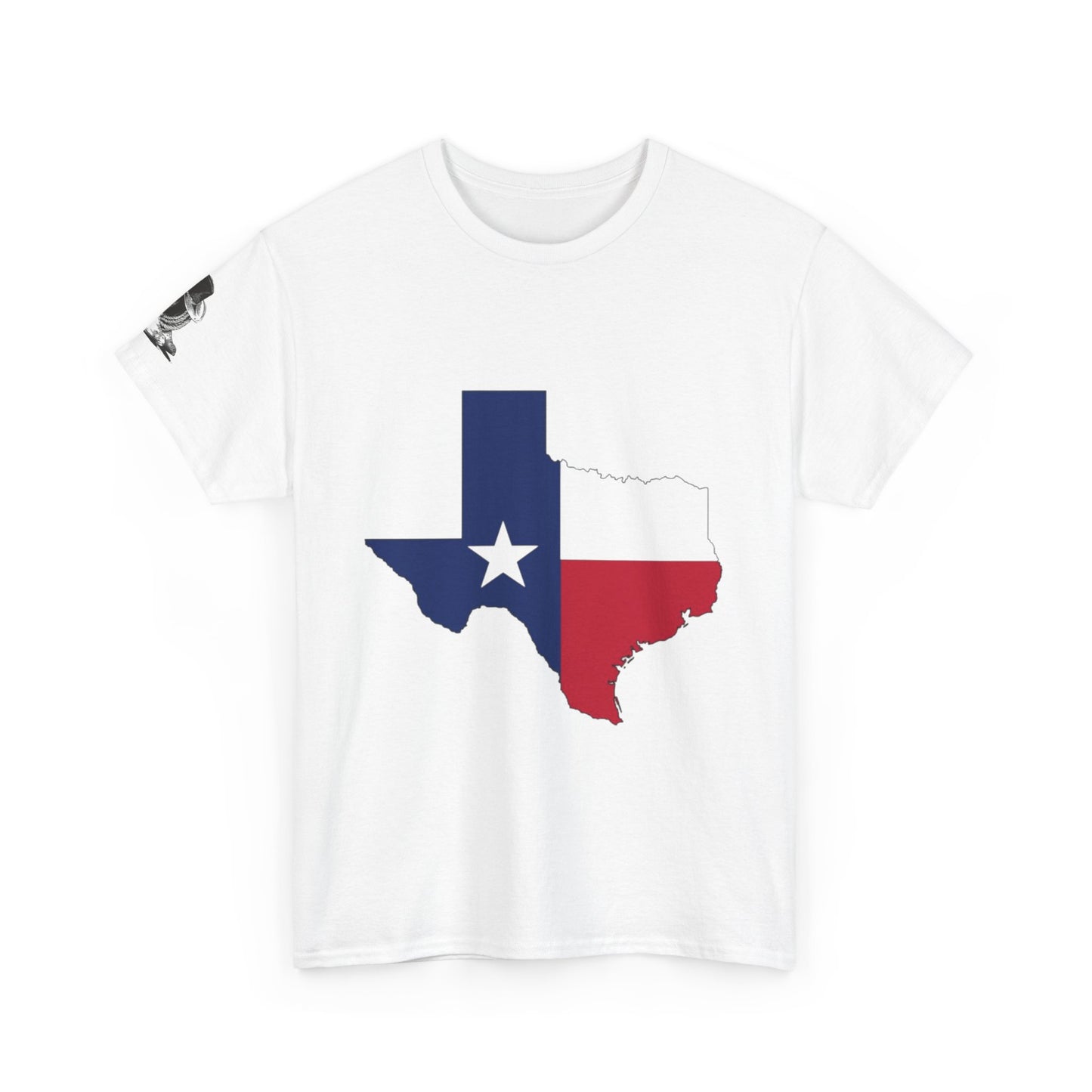 Texas Pride Unisex Heavy Cotton Tee - Rustic Sunset Design
