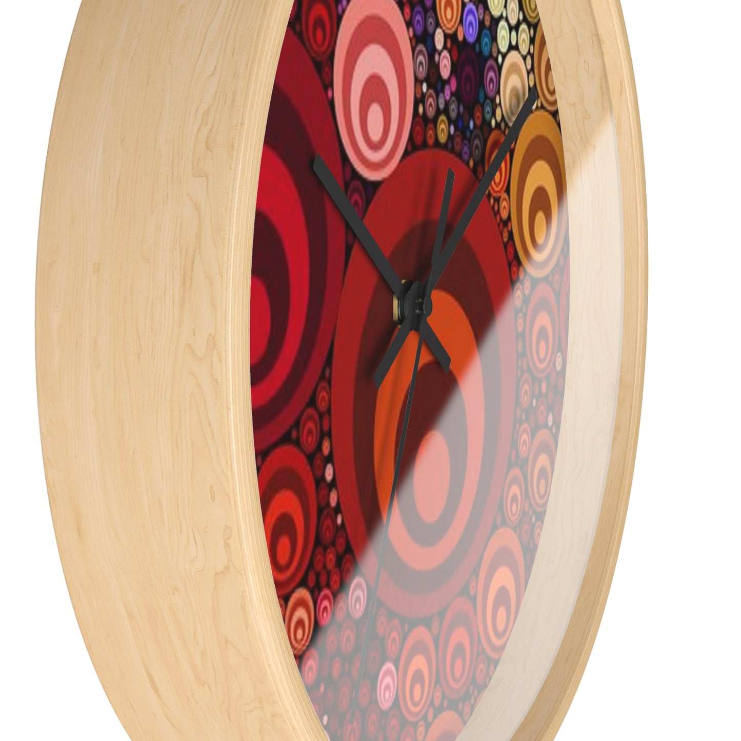 Horloge murale Cercles colorés