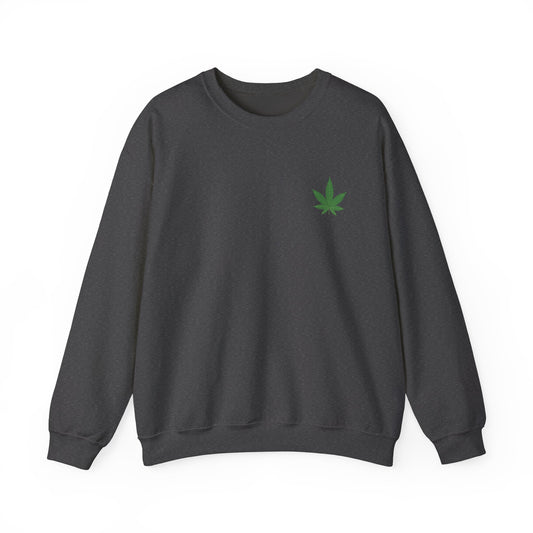 Sweatshirt Marijuana Leaf i love this stuff