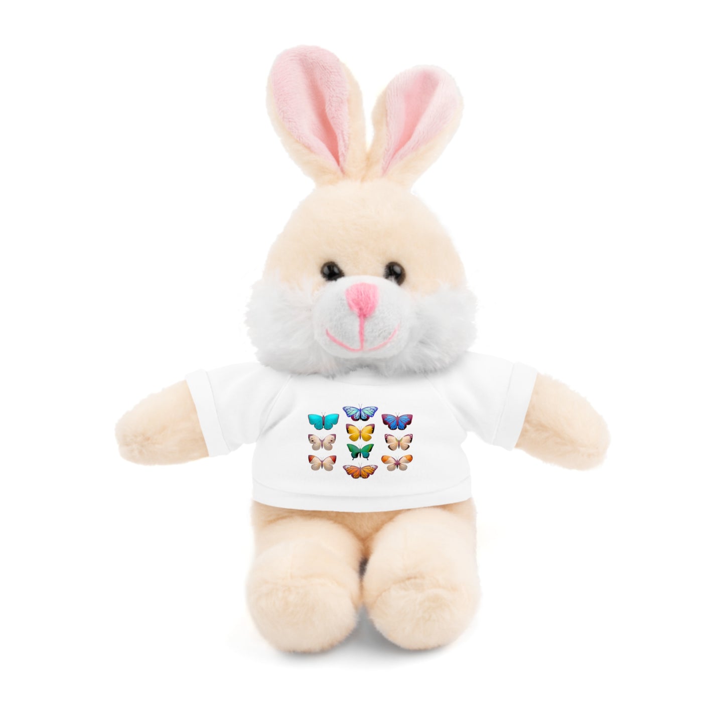 Teddy Bear with T-shirt Butterflies