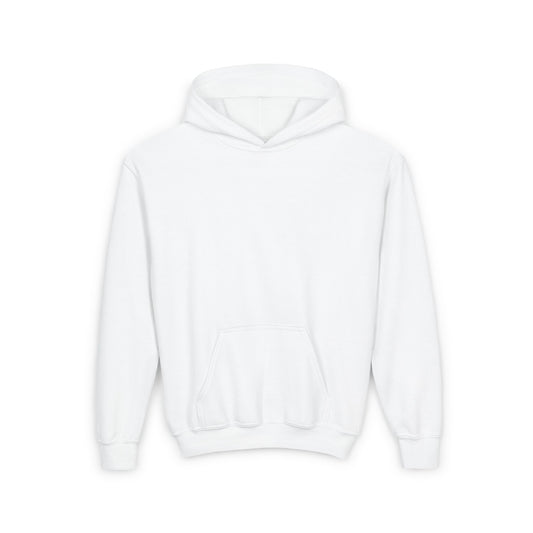 Sweat-shirt pour jeunes avec symbole de la paix rouge, blanc et bleu