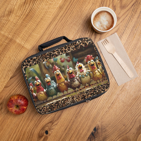 Farmyard Fun Lunch Bag - Cute Chicken Design for Kids & Adults