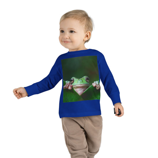 Camiseta de manga larga para niños pequeños 