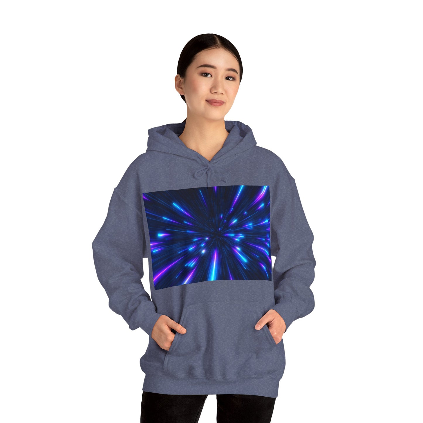 Hooded Sweatshirt Blue