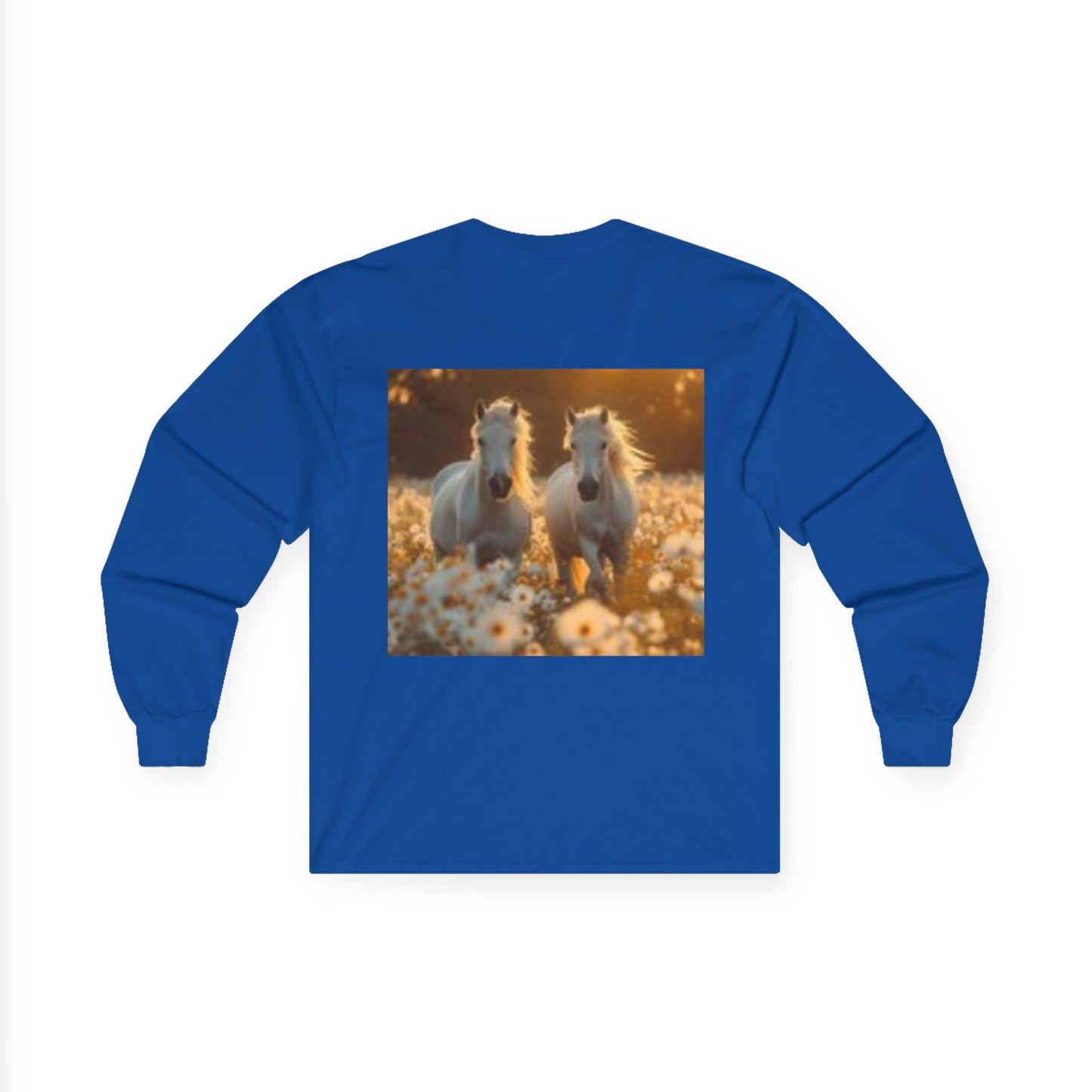 Majestic Horse Unisex Ultra Cotton Long Sleeve Tee - Perfect for Animal Lovers