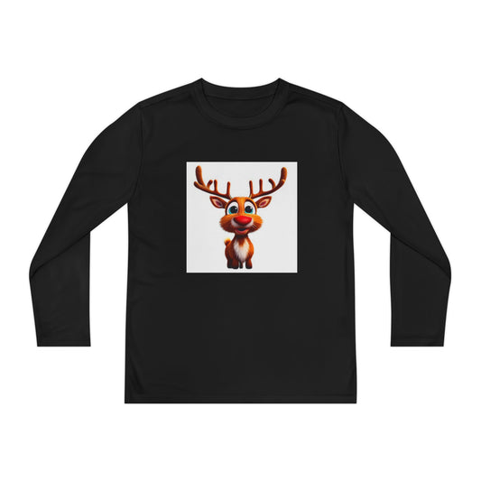 Youth Long Sleeve T-shirt Reindeer
