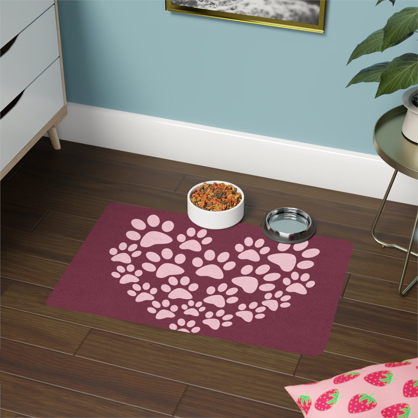 Tapis pour aliments pour animaux de compagnie (12x18) 