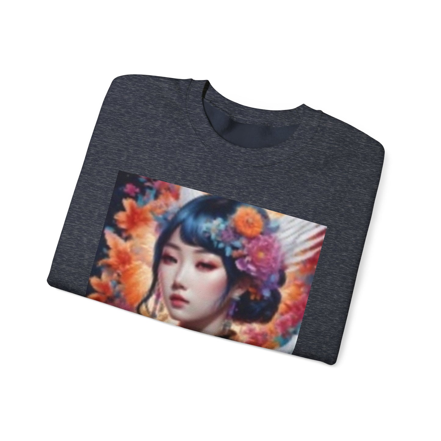 Artistic Unisex Crewneck Sweatshirt - Floral and Nature Designs
