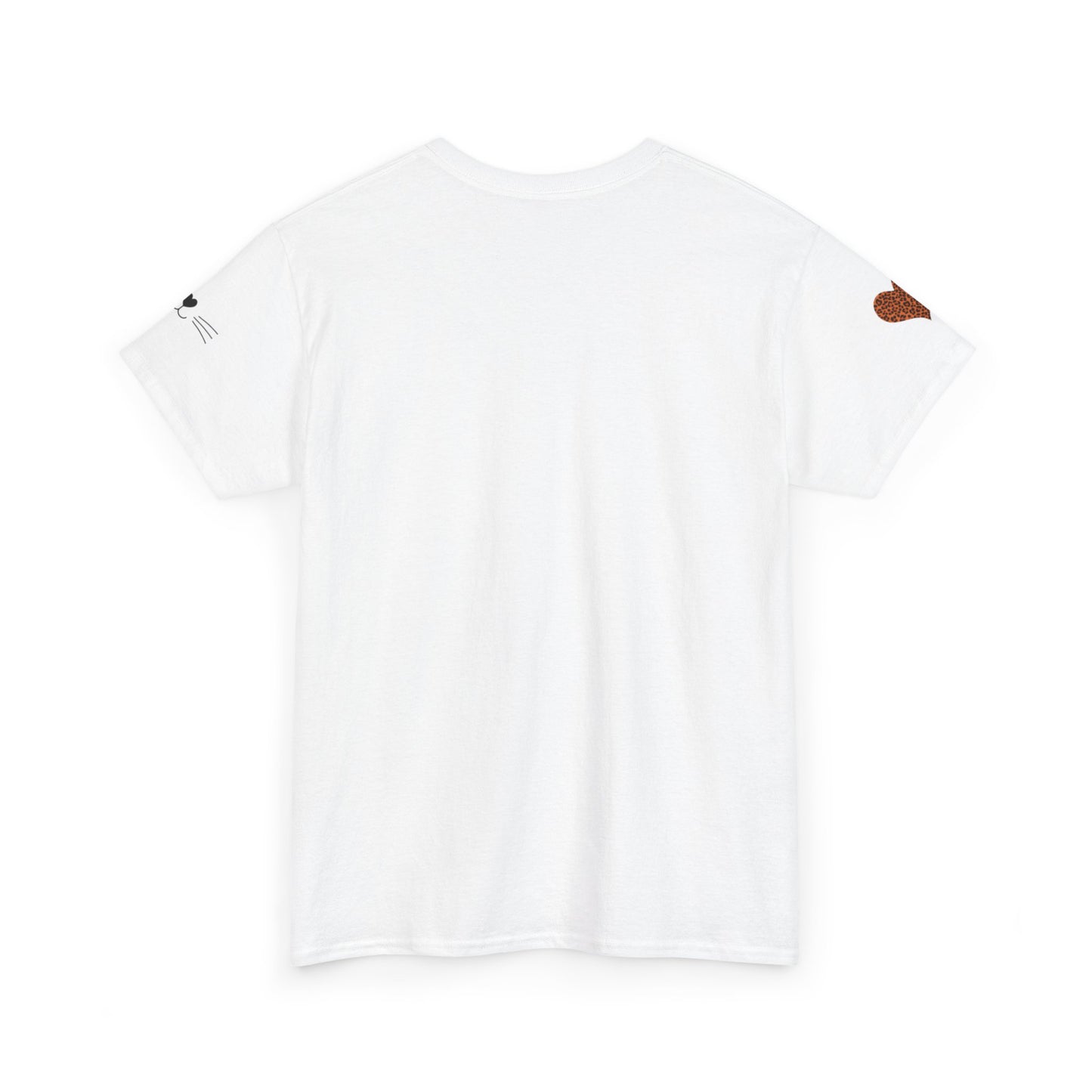 Funny Cat Unisex Heavy Cotton Tee - 'Who Me?' Graphic Shirt