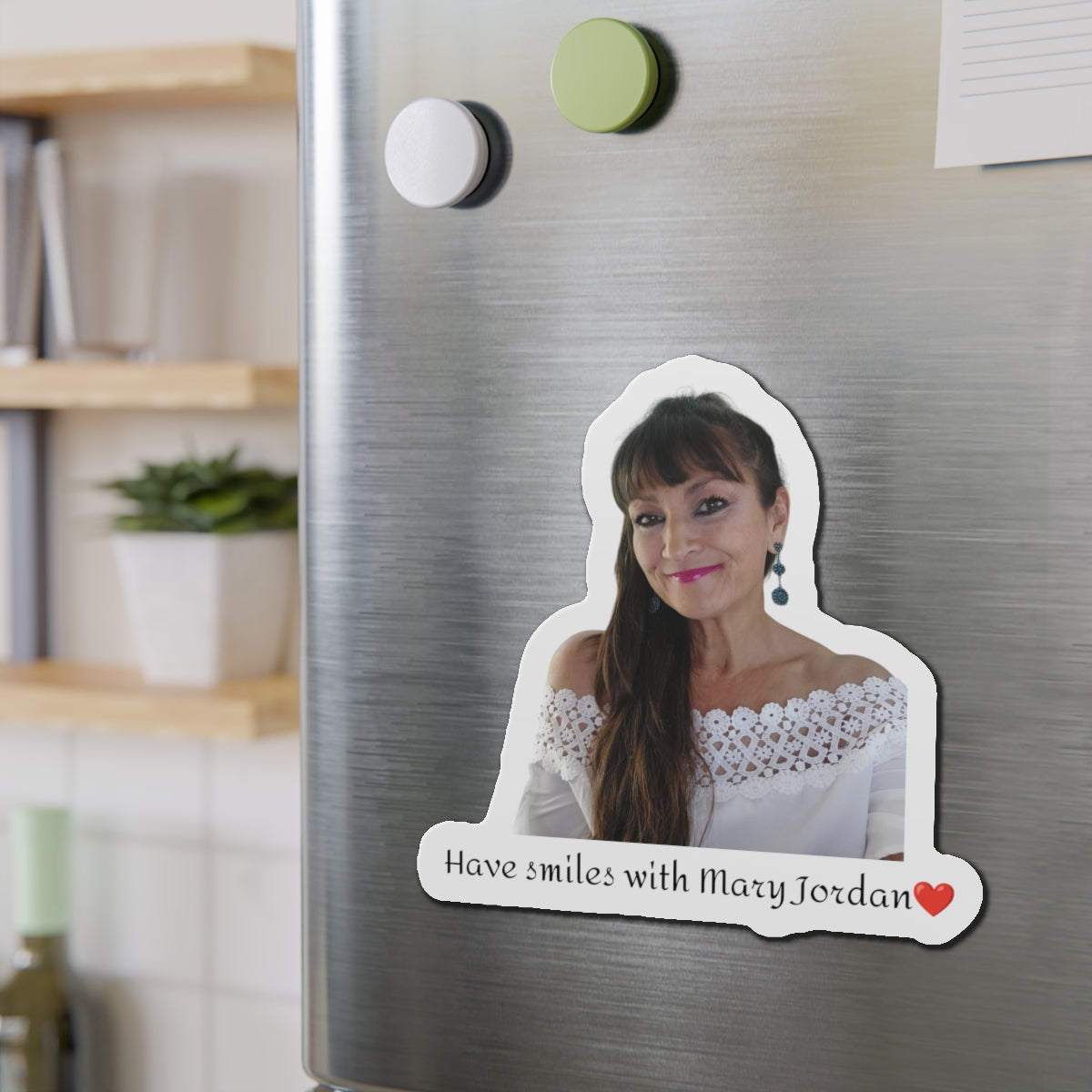 Personalized Die-Cut Magnets - Customizable Photo Fridge Magnets