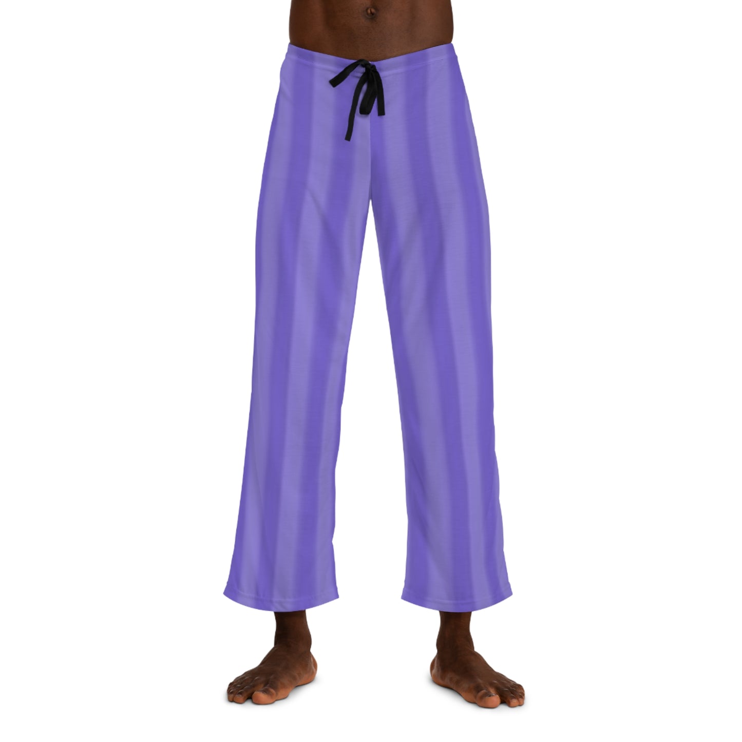 Relaxing Men's Pajama Pants Purple Stripe, Cozy Sleepwear, Striped Lounge Pants, Ideal for Relaxation, Gifts for Him, Sleep & Chill