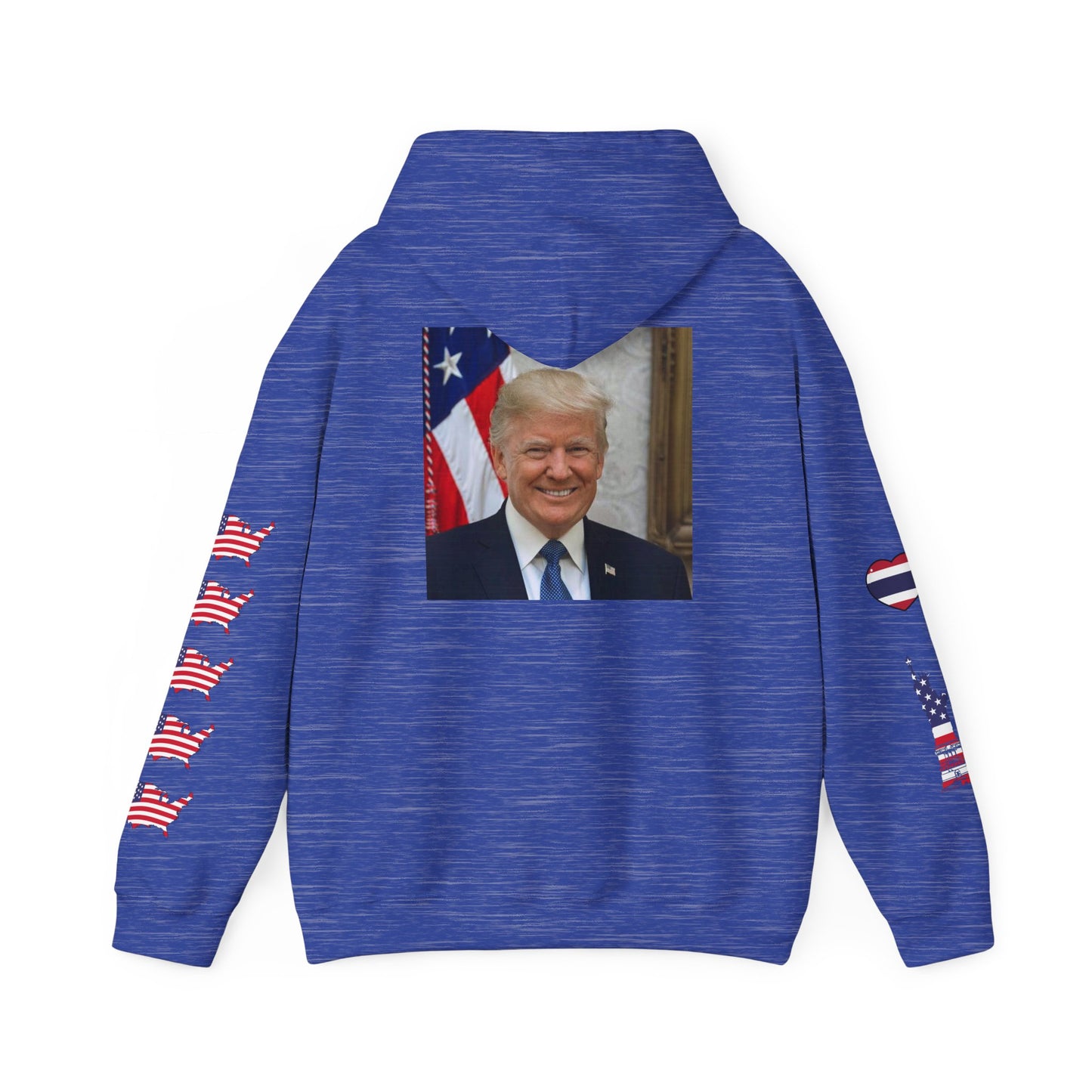Hooded Sweatshirt President Donald John Trump