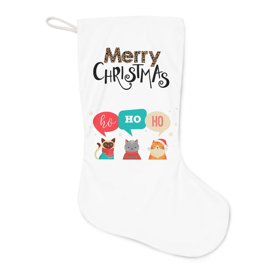 Chaussette de Noël Chats Ho Ho Ho 🎄