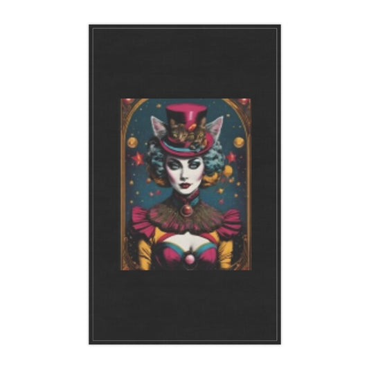 Paños de cocina (algodón) Tamaño 18" x 30" Hermosa mujer elfa Ideal para tu cocina