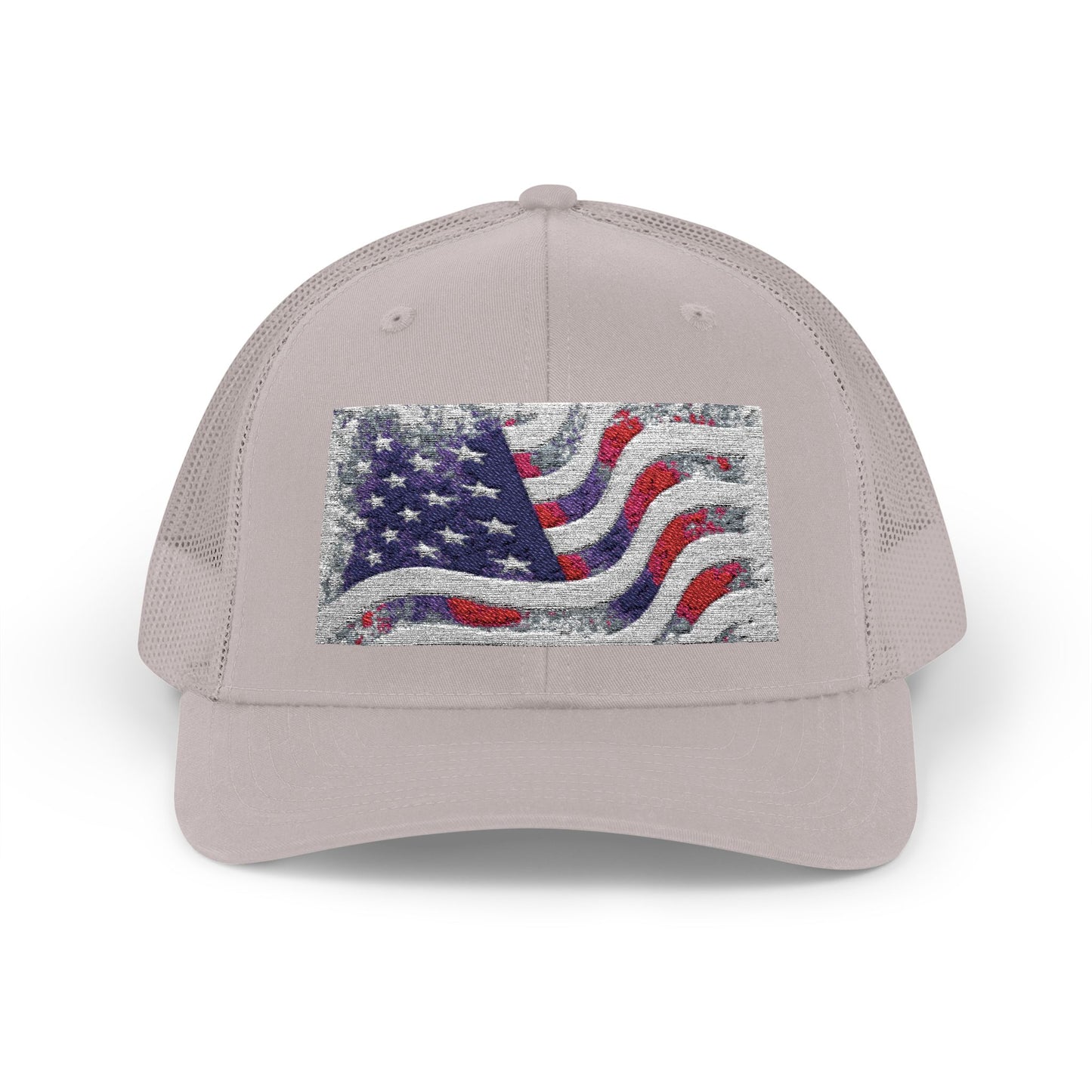 Casquette snapback patriotique style camionneur – Motif drapeau américain 