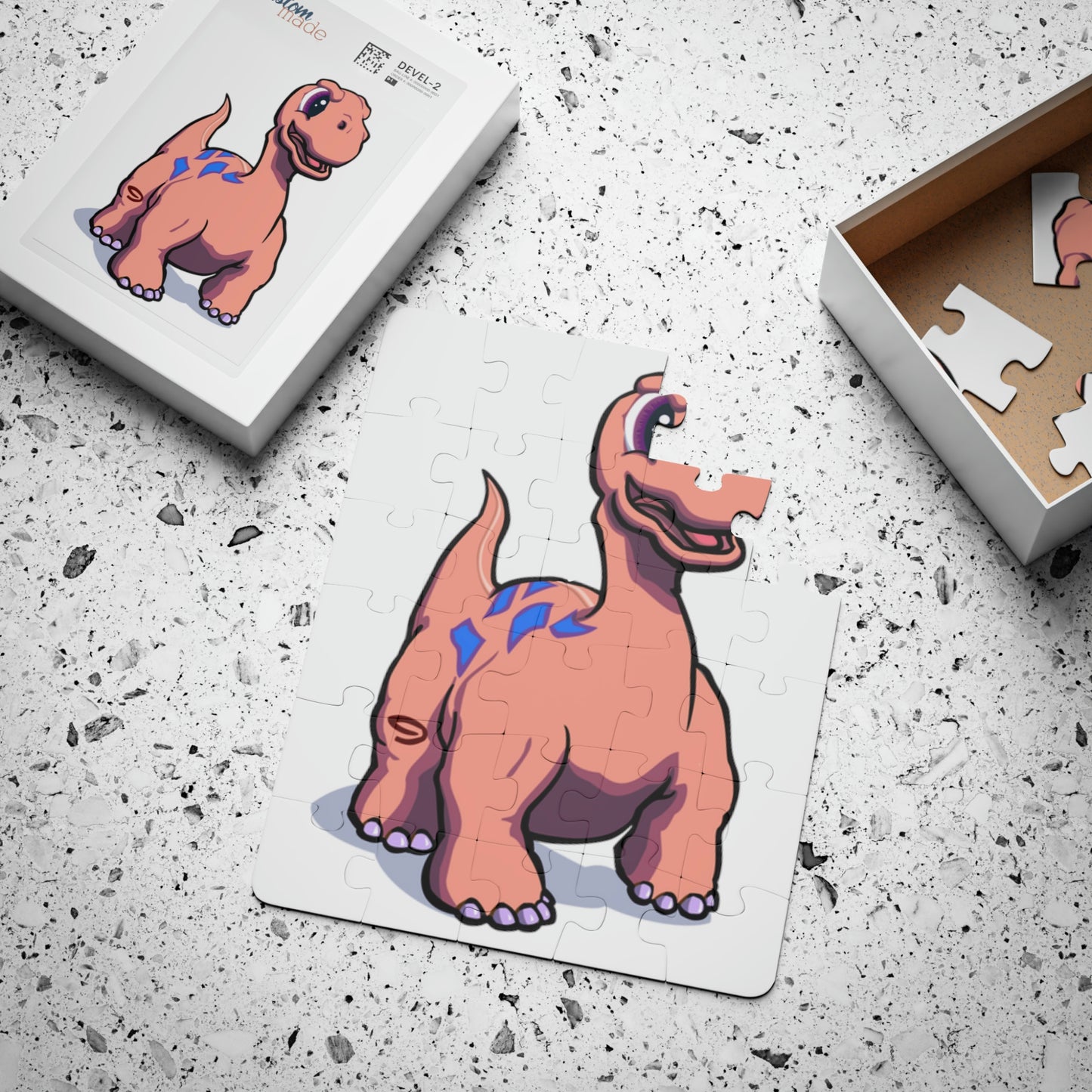 Puzzle Dinosaure J'adore les jeux !