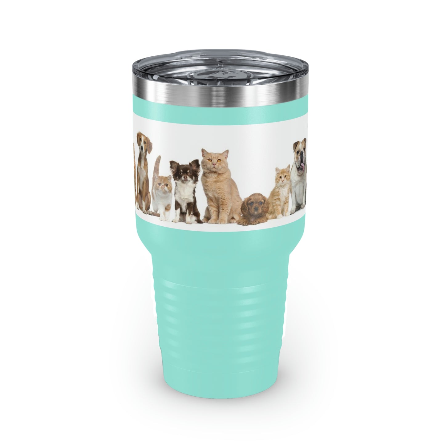 Gobelet à col rond pour chats et chiens, 30 oz, 5 couleurs, pour les voyages, le travail, la détente, les achats, le jardinage, la randonnée