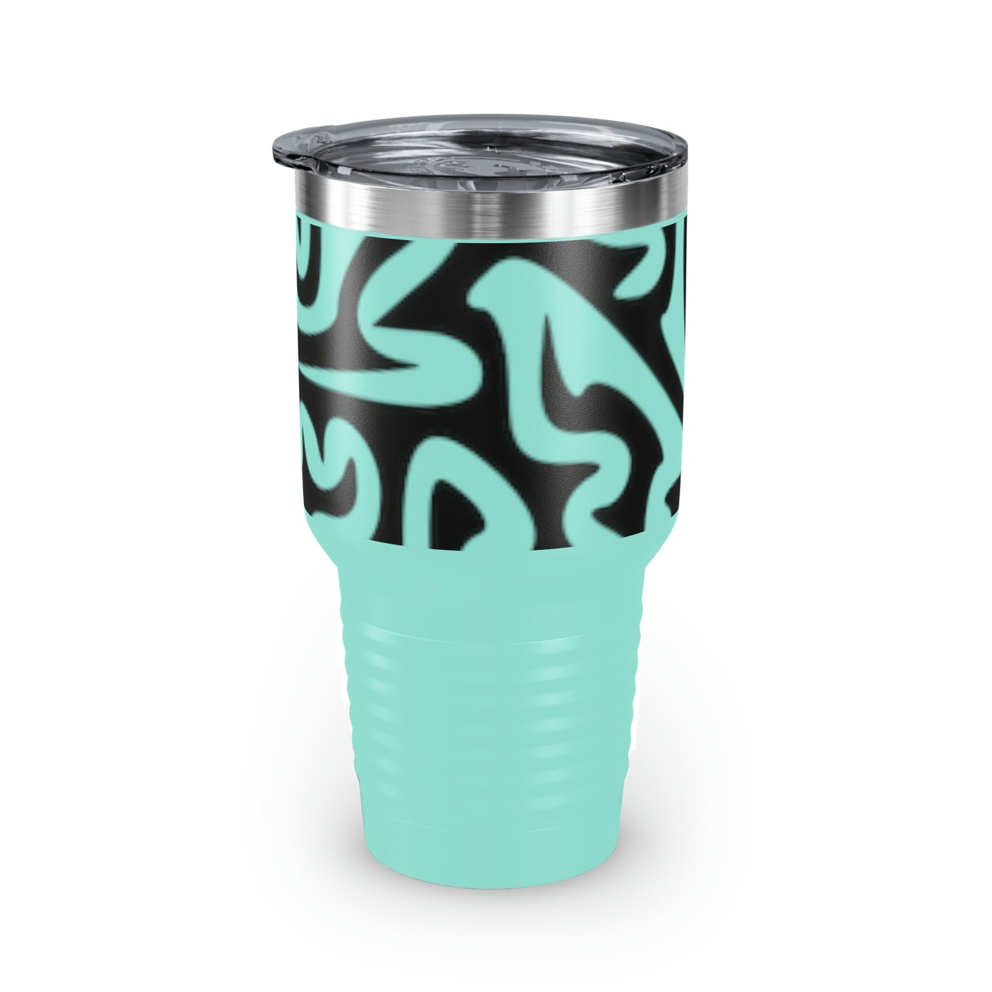 Maze Design Ringneck Tumbler, 30oz Soda Tea Water Juice Beer Wine