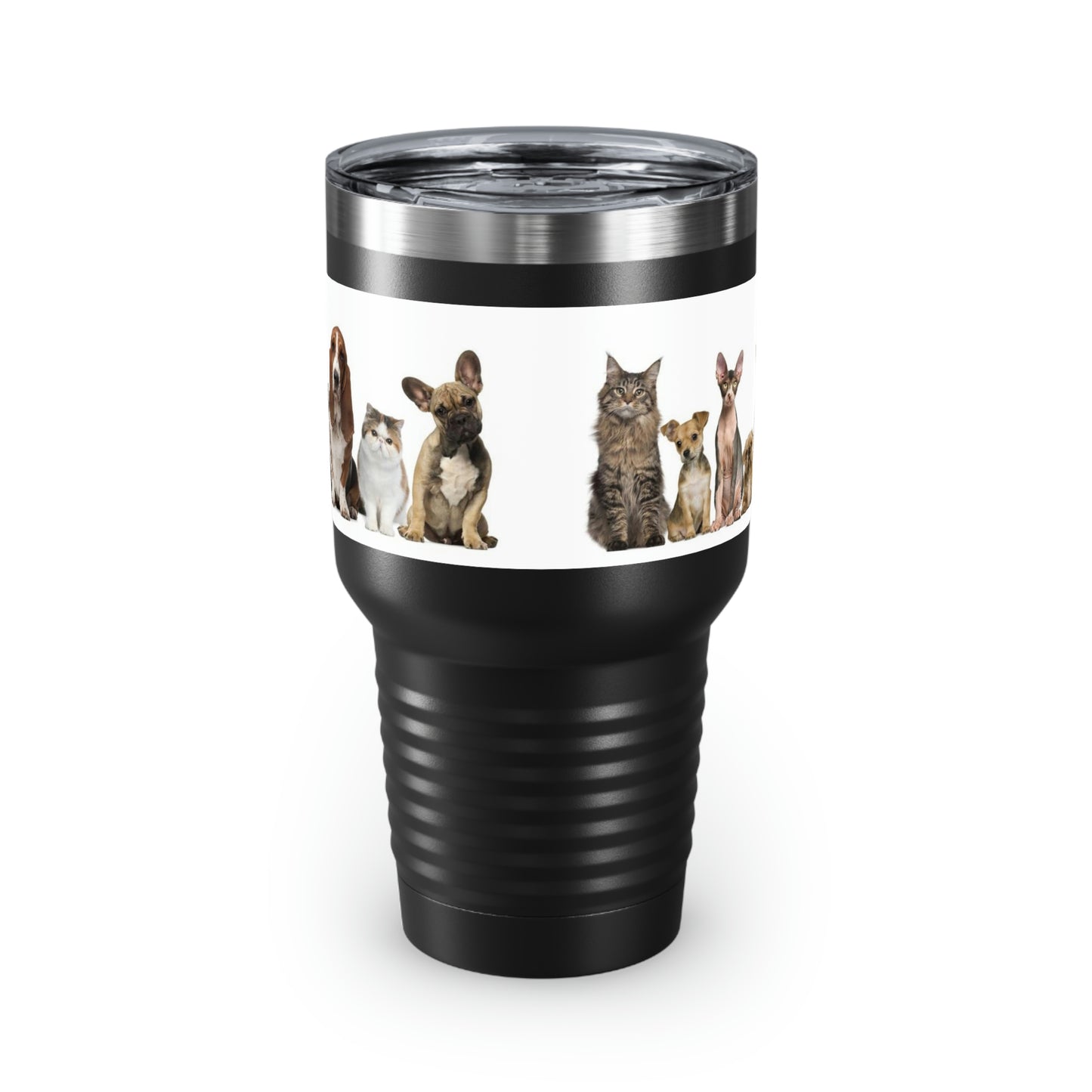 Gobelet à col rond pour chats et chiens, 30 oz, 5 couleurs, pour les voyages, le travail, la détente, les achats, le jardinage, la randonnée