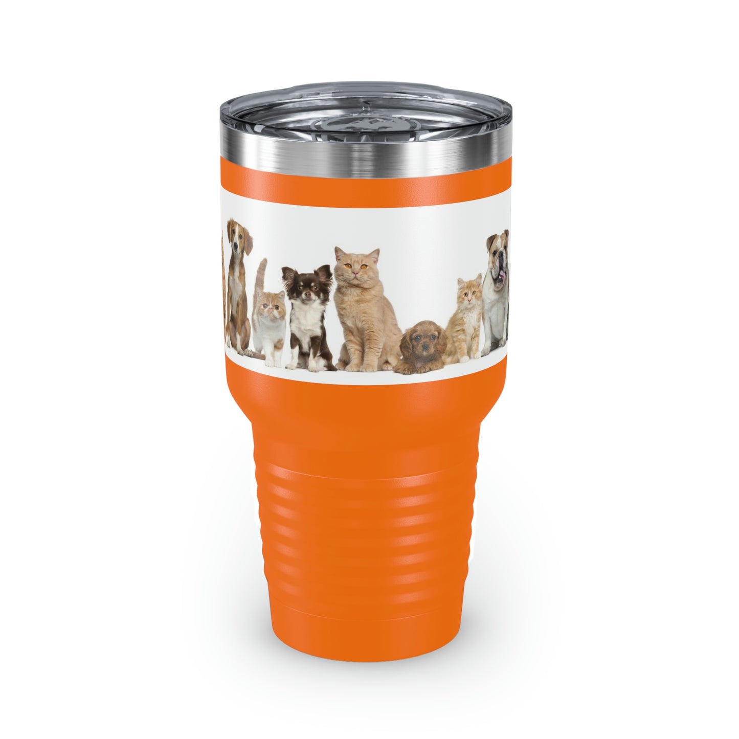 Gobelet à col rond pour chats et chiens, 30 oz, 5 couleurs, pour les voyages, le travail, la détente, les achats, le jardinage, la randonnée