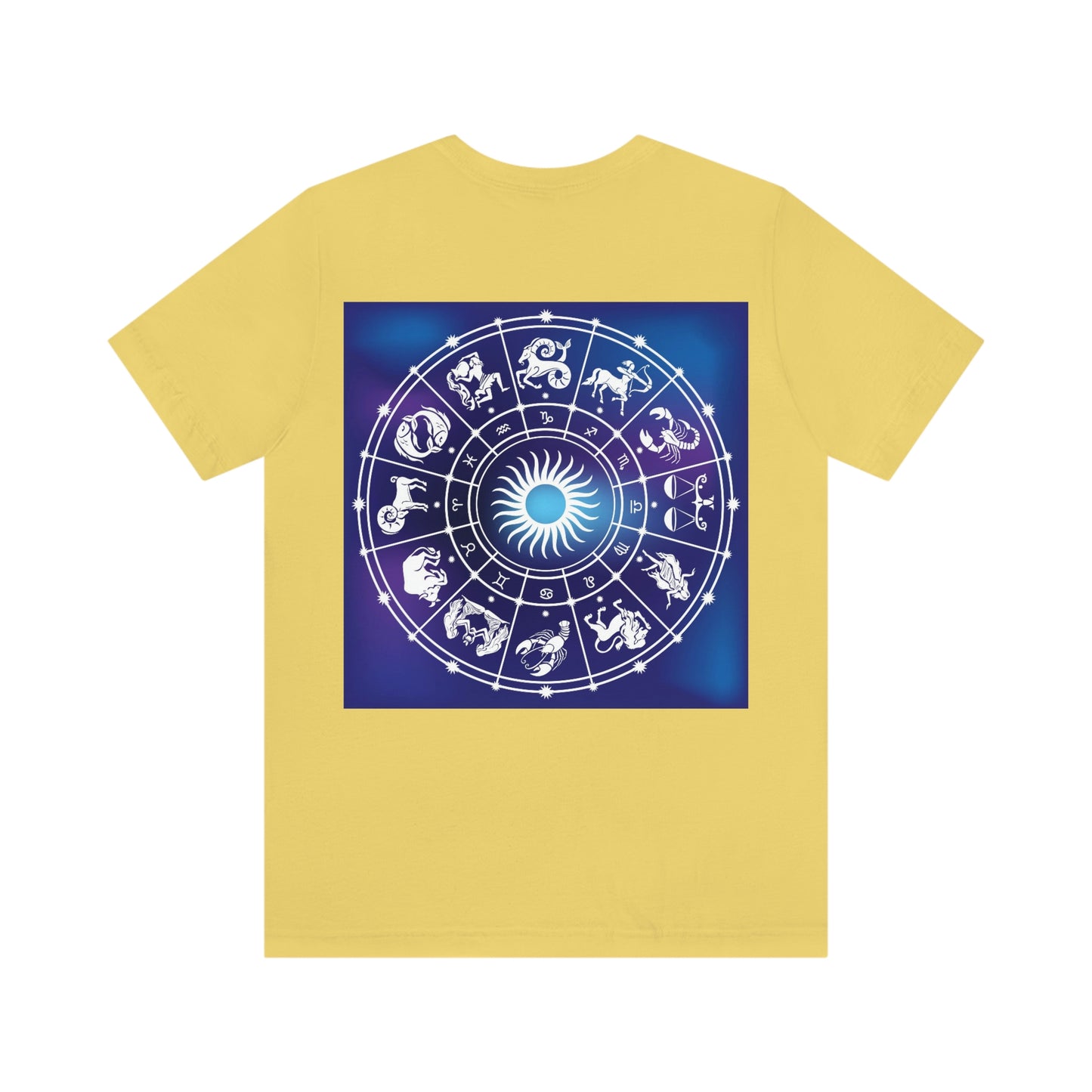 T-shirt à manches courtes unisexe en jersey avec signes du zodiaque, confortable et douillet pour maman