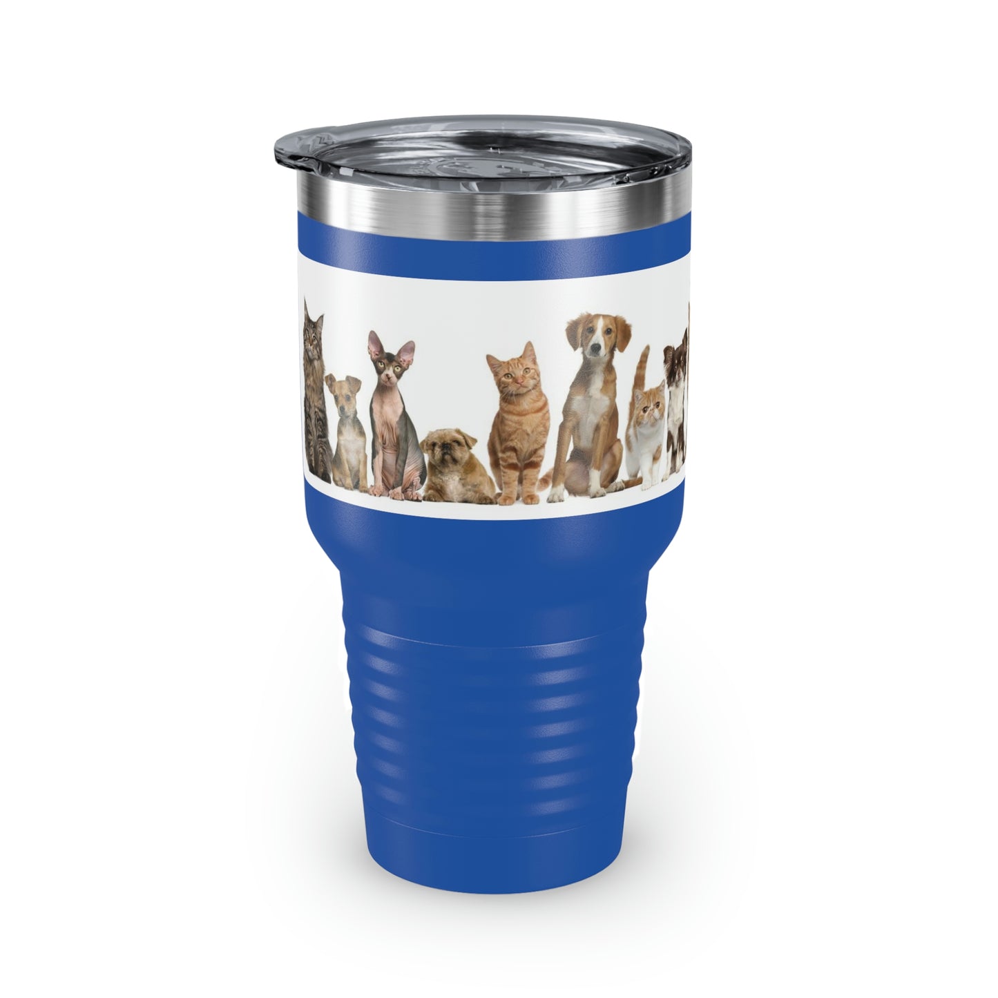 Gobelet à col rond pour chats et chiens, 30 oz, 5 couleurs, pour les voyages, le travail, la détente, les achats, le jardinage, la randonnée