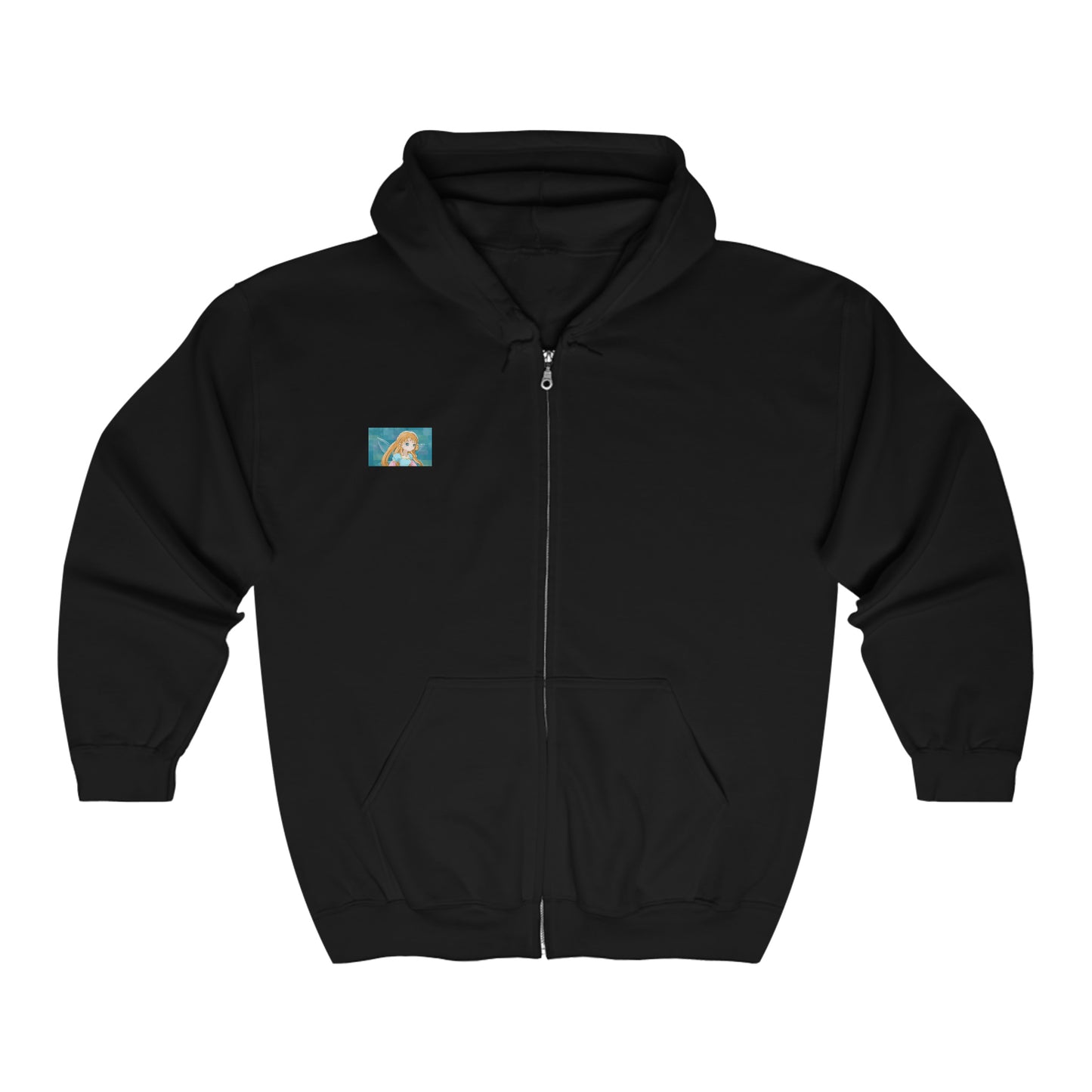 Walking in a Meadow Unisex Heavy Blend Full Zip Hooded Sweatshirt