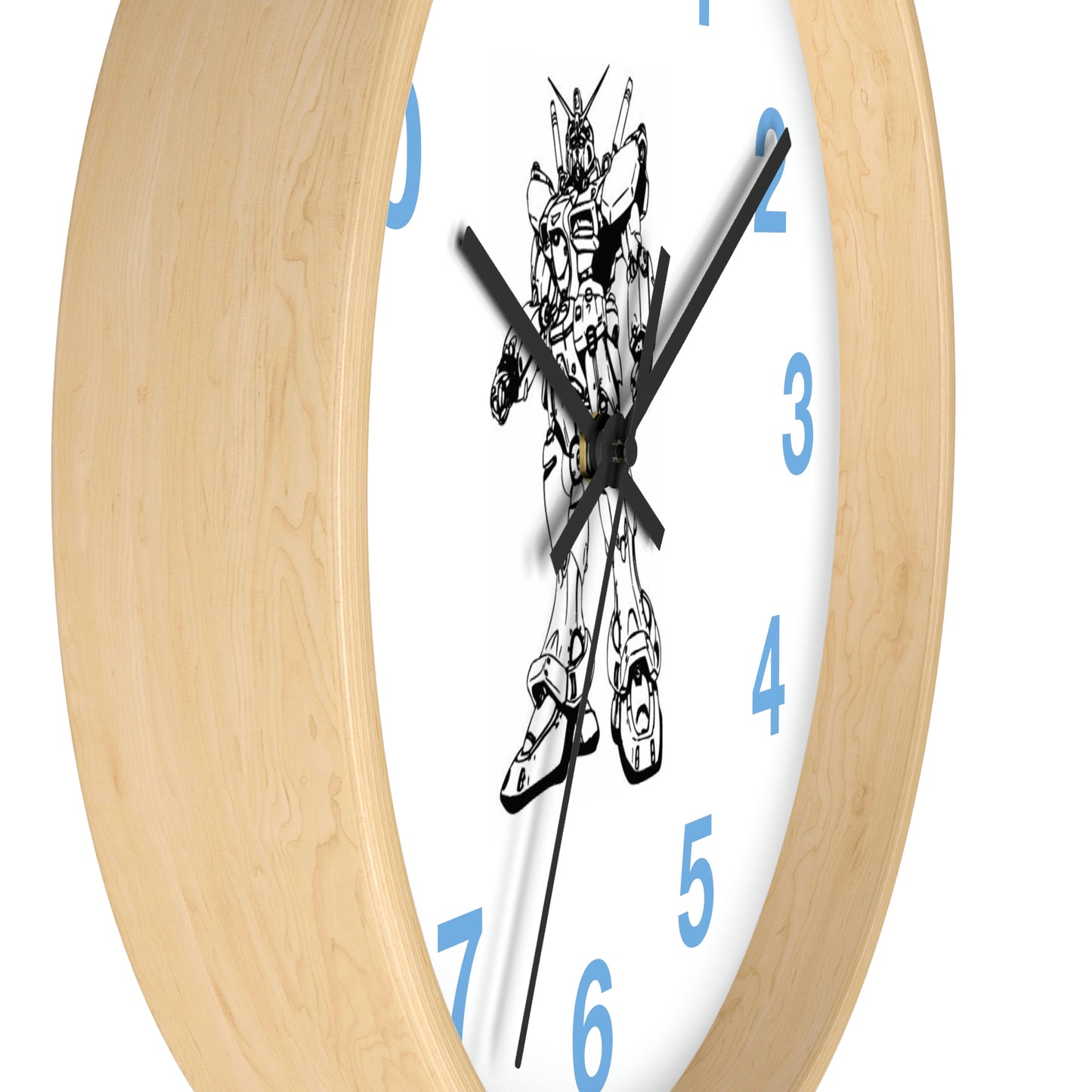 Reloj de pared con diseño de cómic Johny Doomsday ¡A los niños les encantará este reloj!