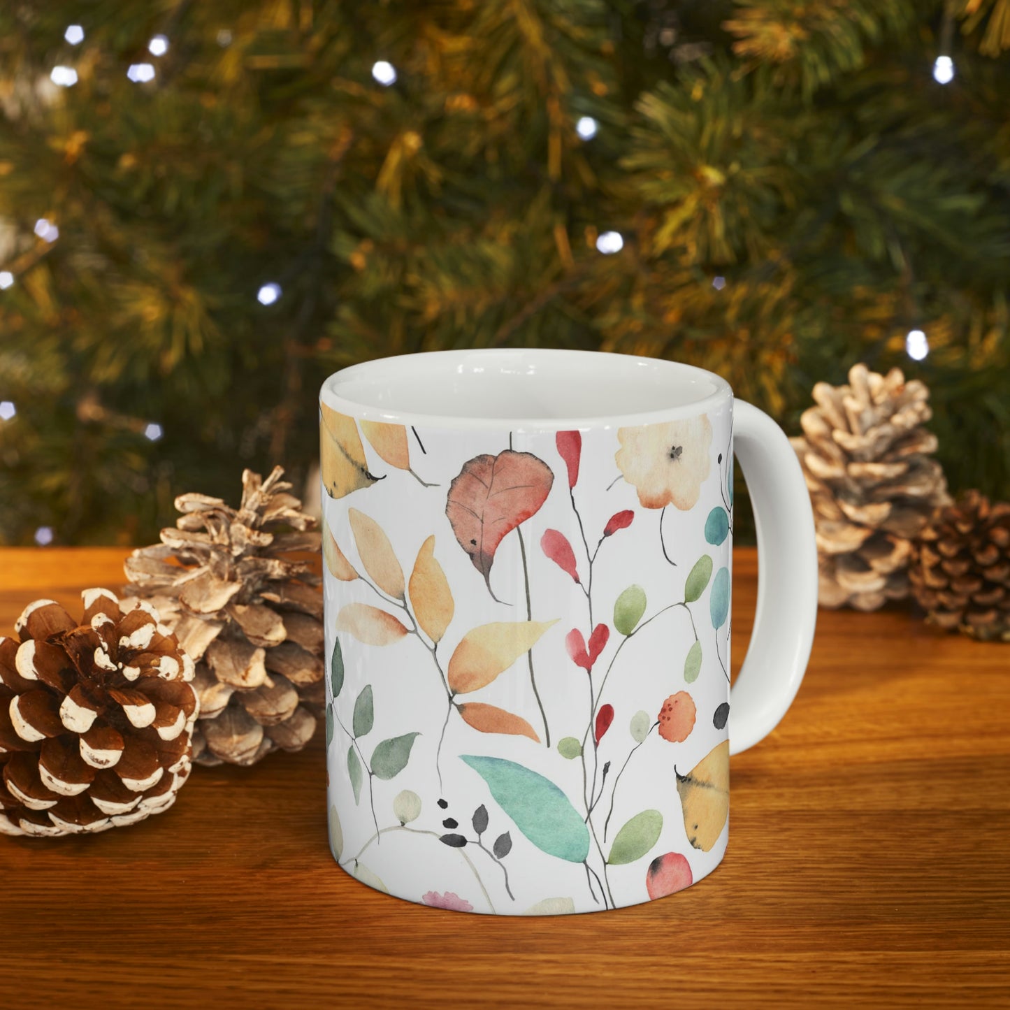 Wildflowers Ceramic Mug 11oz Great For Coffee Chocolate Tea Soda Soup Ice Cream
